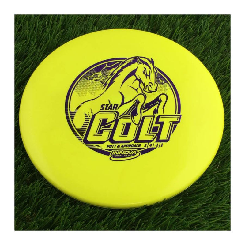 Innova Star Colt with Stock Character Stamp - 169g - Solid Yellow