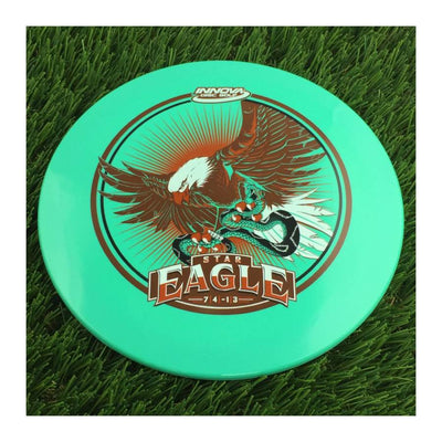 Innova Star Eagle with INNfuse Stock Stamp - 171g - Solid Teal Green