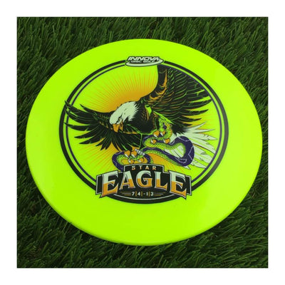 Innova Star Eagle with INNfuse Stock Stamp - 175g - Solid Neon Yellow