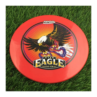 Innova Star Eagle with INNfuse Stock Stamp - 175g - Solid Red