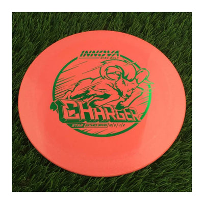 Innova Star Charger with Burst Logo Stock Stamp - 169g - Solid Salmon Pink