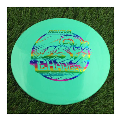 Innova Star Charger with Burst Logo Stock Stamp - 168g - Solid Teal Green