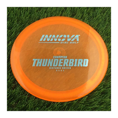 Innova Champion Thunderbird with Burst Logo Stock Stamp - 167g - Translucent Orange