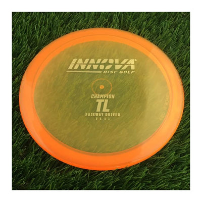 Innova Champion TL with Burst Logo Stock Stamp - 175g - Translucent Orange