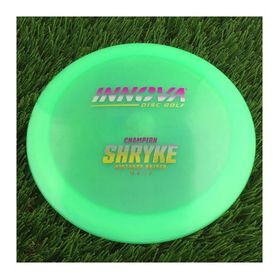 Innova Champion Champion Shryke with Burst Logo Stock Stamp - 175g - Translucent Mint Green