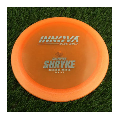 Innova Champion Champion Shryke with Burst Logo Stock Stamp - 163g - Translucent Orange