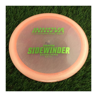 Innova Champion Sidewinder with Burst Logo Stock Stamp - 149g - Translucent Pink