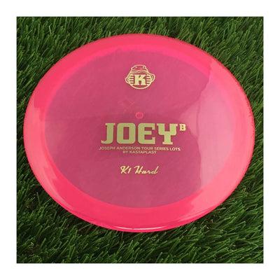 Kastaplast K1 Hard Lots with Joseph "Joey B" Anderson 2023 Tour Series Bucket Hat Kasta Stamp - 175g - Translucent Pink