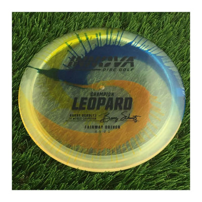 Innova Champion I-Dye Leopard with Burst Logo Barry Schultz 2X World Champion Stamp - 171g - Translucent Dyed