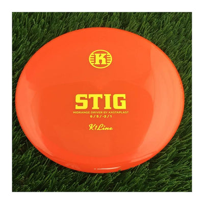 Kastaplast K1 Stig - 174g - Translucent Orange