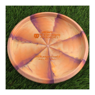 Discraft Swirly Soft Challenger with 2023 Ledgestone Edition - Wave 3 Stamp - 174g - Solid Muted Orange