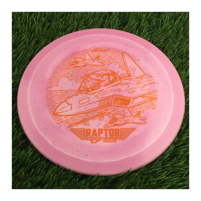 Discraft ESP Lite Sparkle Raptor with 2023 Ledgestone Edition - Wave 3 Stamp - 166g - Solid Dark Pink