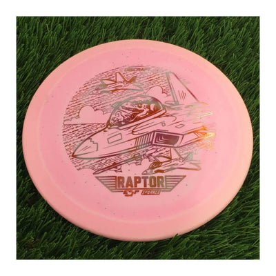 Discraft ESP Lite Sparkle Raptor with 2023 Ledgestone Edition - Wave 3 Stamp - 166g - Solid Pink