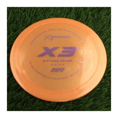 Prodigy 500 X3 - 171g - Solid Orange