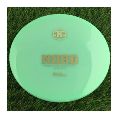 Kastaplast K1 Nord with First Run Mint Stamp - 177g - Translucent Mint Green