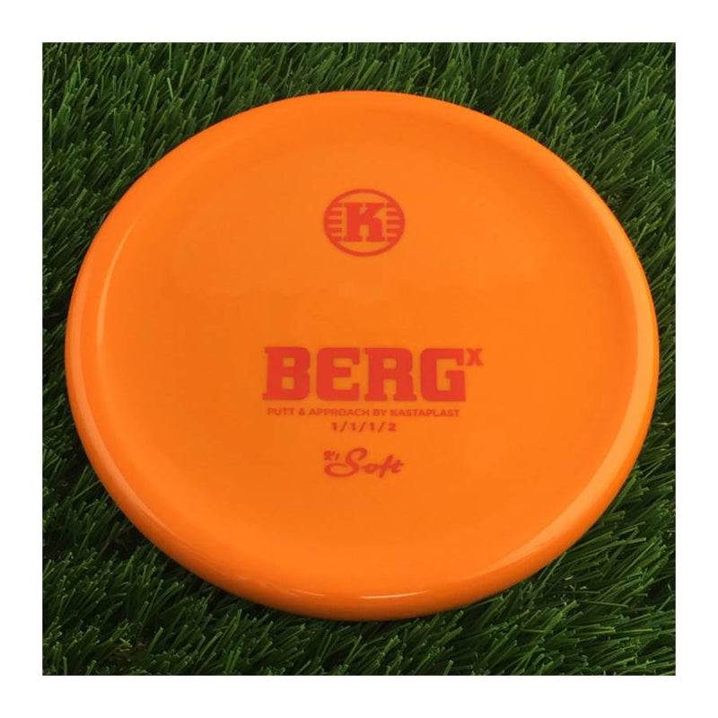 Kastaplast K1 Soft Berg X - 174g - Solid Orange