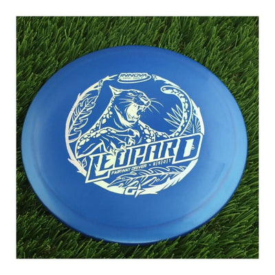 Innova Gstar Leopard with Stock Character Stamp - 167g - Solid Blue
