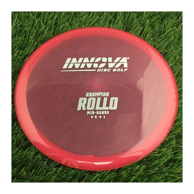 Innova Champion Rollo with Burst Logo Stock Stamp - 176g - Translucent Red
