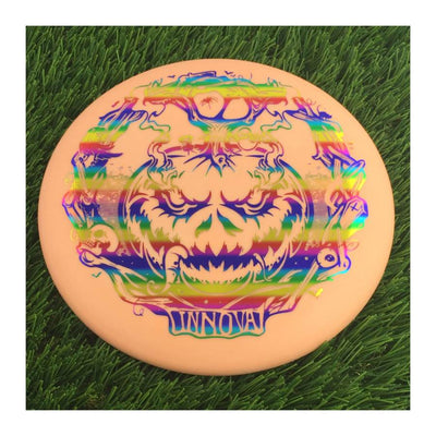 Innova DX Color Glow Aviar Putter with 2022 XXL Pumpkin 26th Edition Stamp - 175g - Solid Orange