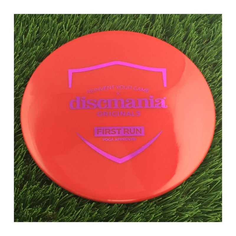 Discmania S-Line Reinvented MD5 with First Run Stamp - 176g - Solid Red
