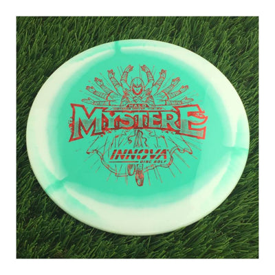 Innova Halo Star Mystere with Burst Logo Stock Stamp - 175g - Solid Mint Green