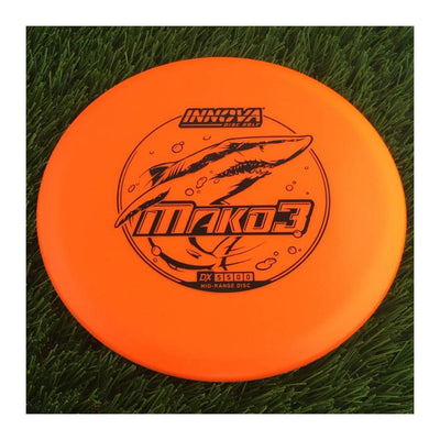Innova DX Mako3 with Burst Logo Stock Stamp - 149g - Solid Orange