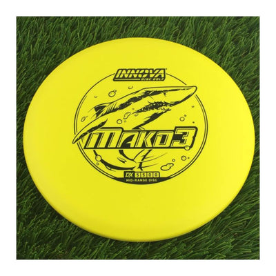 Innova DX Mako3 with Burst Logo Stock Stamp - 166g - Solid Yellow