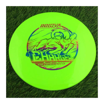 Innova Star Charger with Burst Logo Stock Stamp - 175g - Solid Green