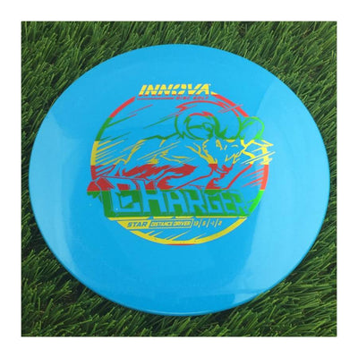 Innova Star Charger with Burst Logo Stock Stamp - 175g - Solid Blue