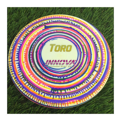 Innova Star I-Dye Toro with Burst Logo Stock Stamp - 175g - Solid Dyed