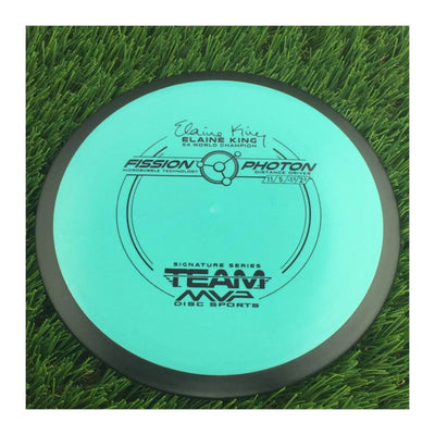 MVP Fission Photon with Elaine King 5x World Champion Stamp - 162g - Solid Turquoise Green