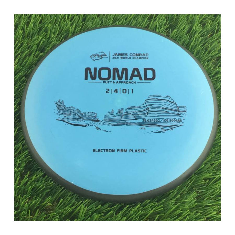 MVP Electron Firm Nomad with James Conrad Lineup Stamp - 173g - Solid Blue