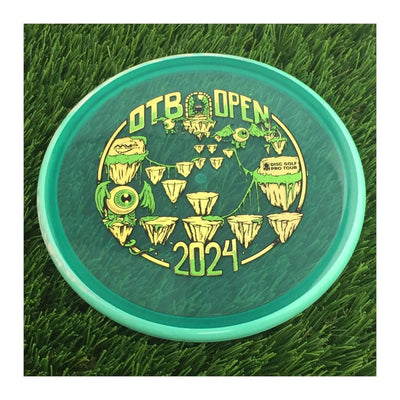 MVP Proton Soft Tempo with OTB Open 2024 - Art by Green C Studio Stamp - 173g - Translucent Teal Green