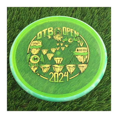 MVP Proton Soft Tempo with OTB Open 2024 - Art by Green C Studio Stamp - 173g - Translucent Neon Green