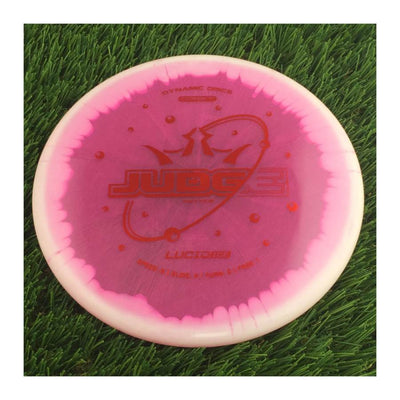 Dynamic Discs Lucid Ice Orbit Judge - 176g - Translucent Pink