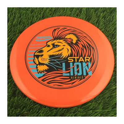 Innova Star Lion with INNfuse Stock Stamp - 180g - Solid Dark Orange
