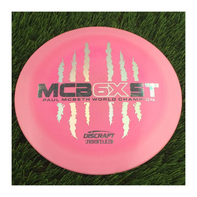 Discraft ESP Swirl Undertaker with McBeast 6X Claw PM World Champ Stamp - 170g - Solid Pink
