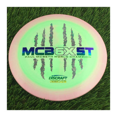 Discraft ESP Swirl Undertaker with McBeast 6X Claw PM World Champ Stamp - 170g - Solid Green