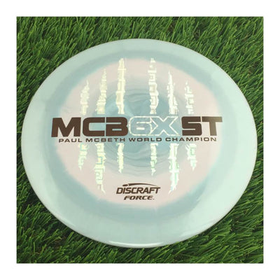 Discraft ESP Swirl Force with McBeast 6X Claw PM World Champ Stamp - 173g - Solid Grey