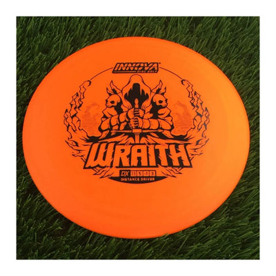 Innova DX Wraith with Burst Logo Stock Stamp - 170g - Solid Orange