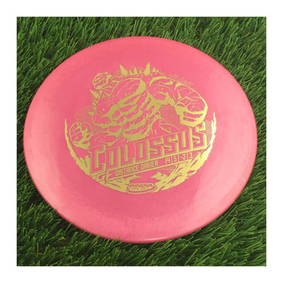 Innova Gstar Colossus with Stock Character Stamp - 170g - Solid Pink