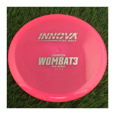 Innova Champion Wombat3 with Burst Logo Stock Stamp - 175g - Translucent Pink