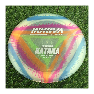 Innova Champion I-Dye Katana with Burst Logo Stock Stamp - 171g - Translucent Dyed