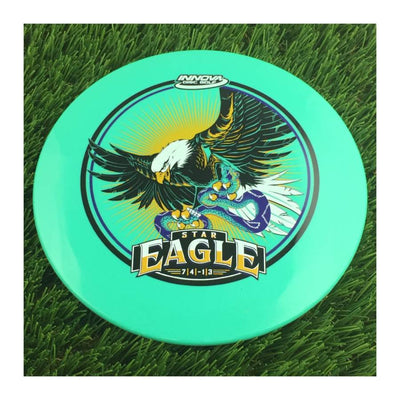 Innova Star Eagle with INNfuse Stock Stamp - 167g - Solid Teal Green