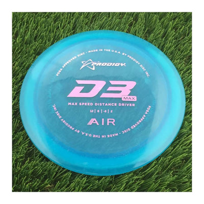 Prodigy 400 Air D3 Max - 167g - Translucent Blue