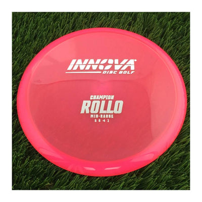 Innova Champion Rollo with Burst Logo Stock Stamp - 168g - Translucent Pink