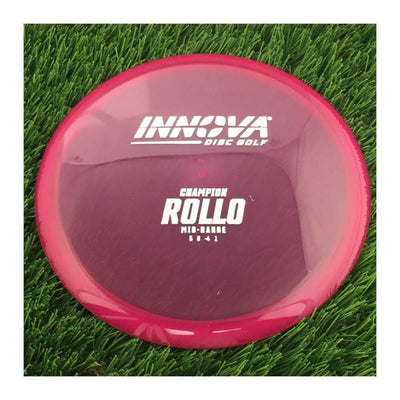 Innova Champion Rollo with Burst Logo Stock Stamp - 172g - Translucent Dark Pink