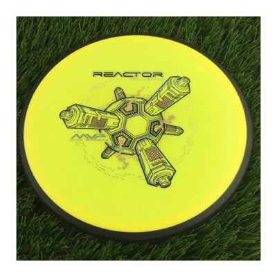 MVP Fission Reactor with Special Edition - Art by Michael Ramanauskas Stamp - 176g - Solid Yellow