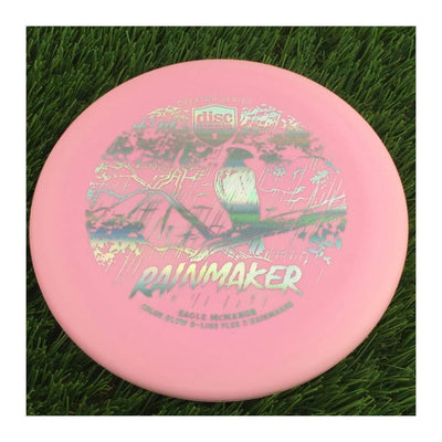 Discmania D-Line Flex 3 Color Glow Rainmaker with Creator Series Eagle McMahon 2023 Stamp - 173g - Solid Light Pink