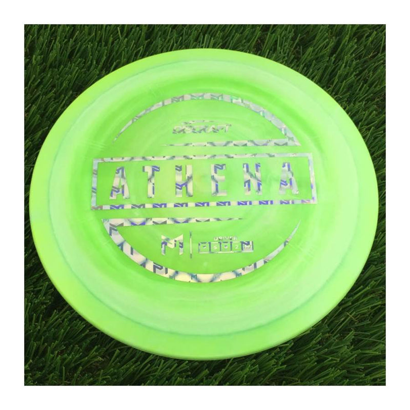 Discraft ESP Athena with PM Logo Stock Stamp Stamp - 172g - Solid Green